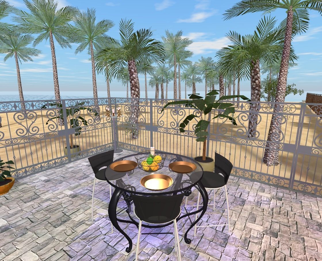 My Island In Tahiti Low-poly 3D model_13