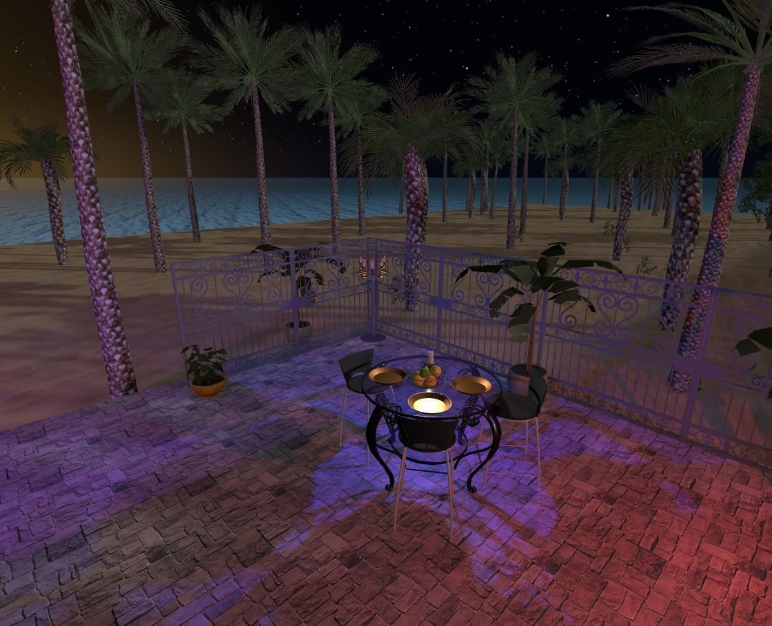 My Island In Tahiti Low-poly 3D model_14