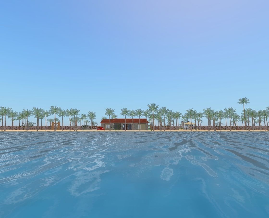 My Island In Tahiti Low-poly 3D model_39