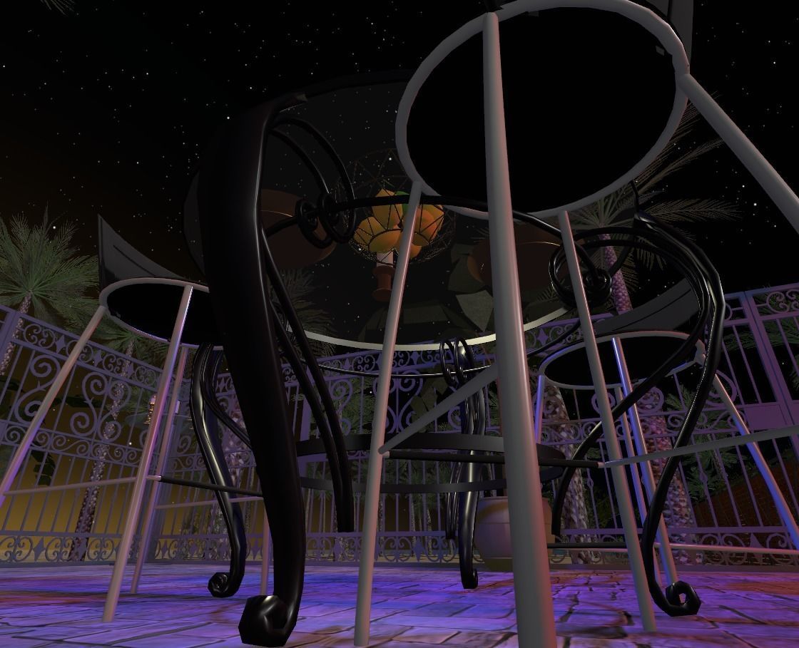 My Island In Tahiti Low-poly 3D model_16