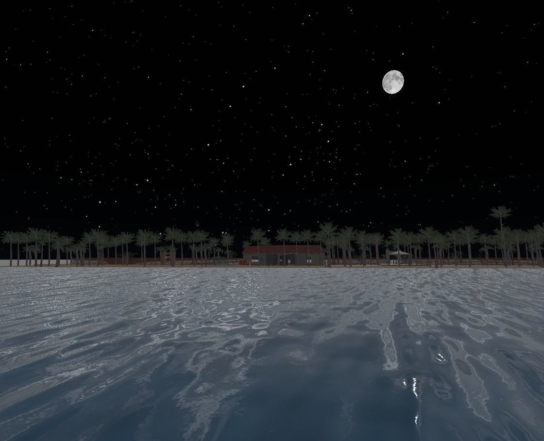 My Island In Tahiti Low-poly 3D model_33