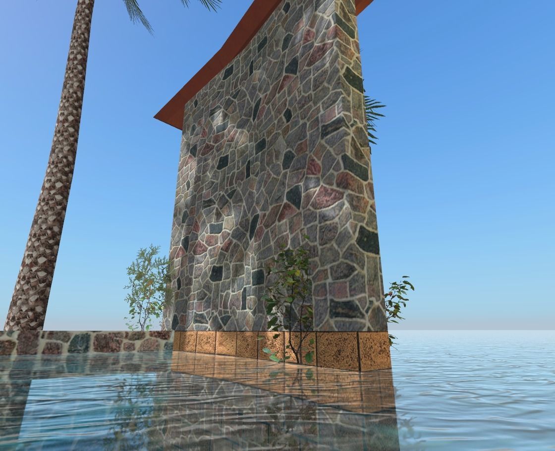 My Island In Tahiti Low-poly 3D model_46