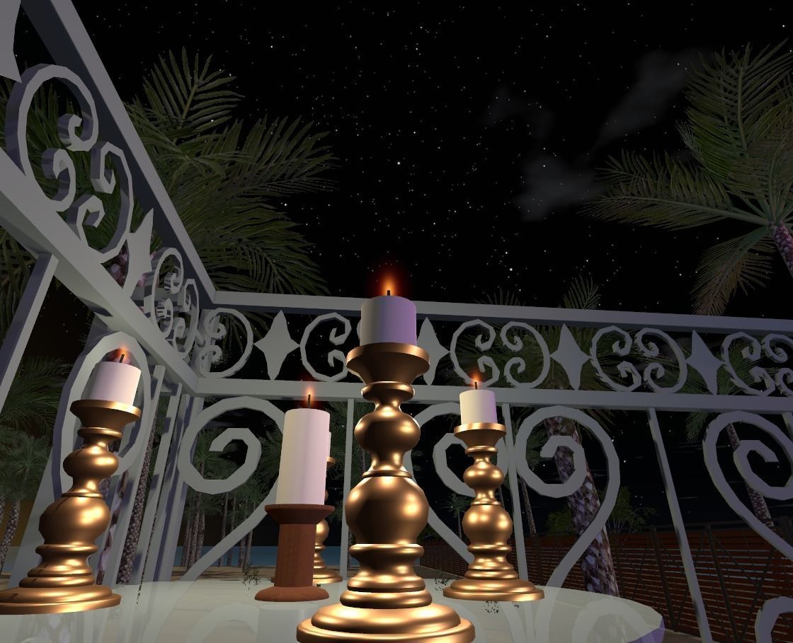 My Island In Tahiti Low-poly 3D model_20