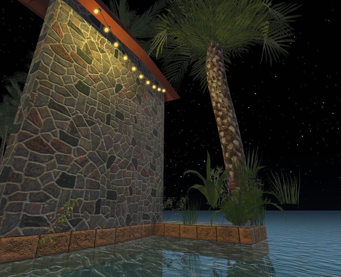 My Island In Tahiti Low-poly 3D model_48