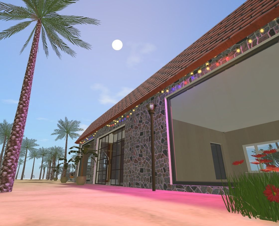 My Island In Tahiti Low-poly 3D model_29