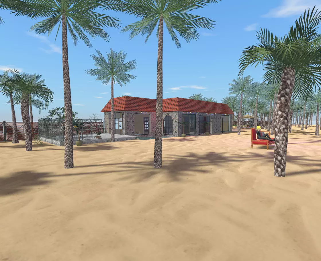 My Island In Tahiti Low-poly 3D model_0