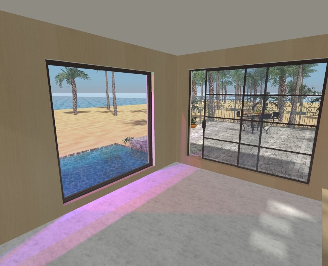 My Island In Tahiti Low-poly 3D model_12