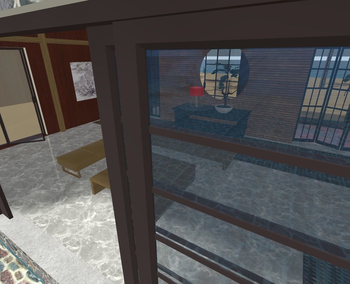 My Island In Tahiti Low-poly 3D model_5