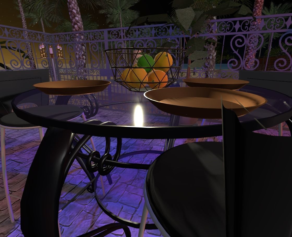 My Island In Tahiti Low-poly 3D model_18