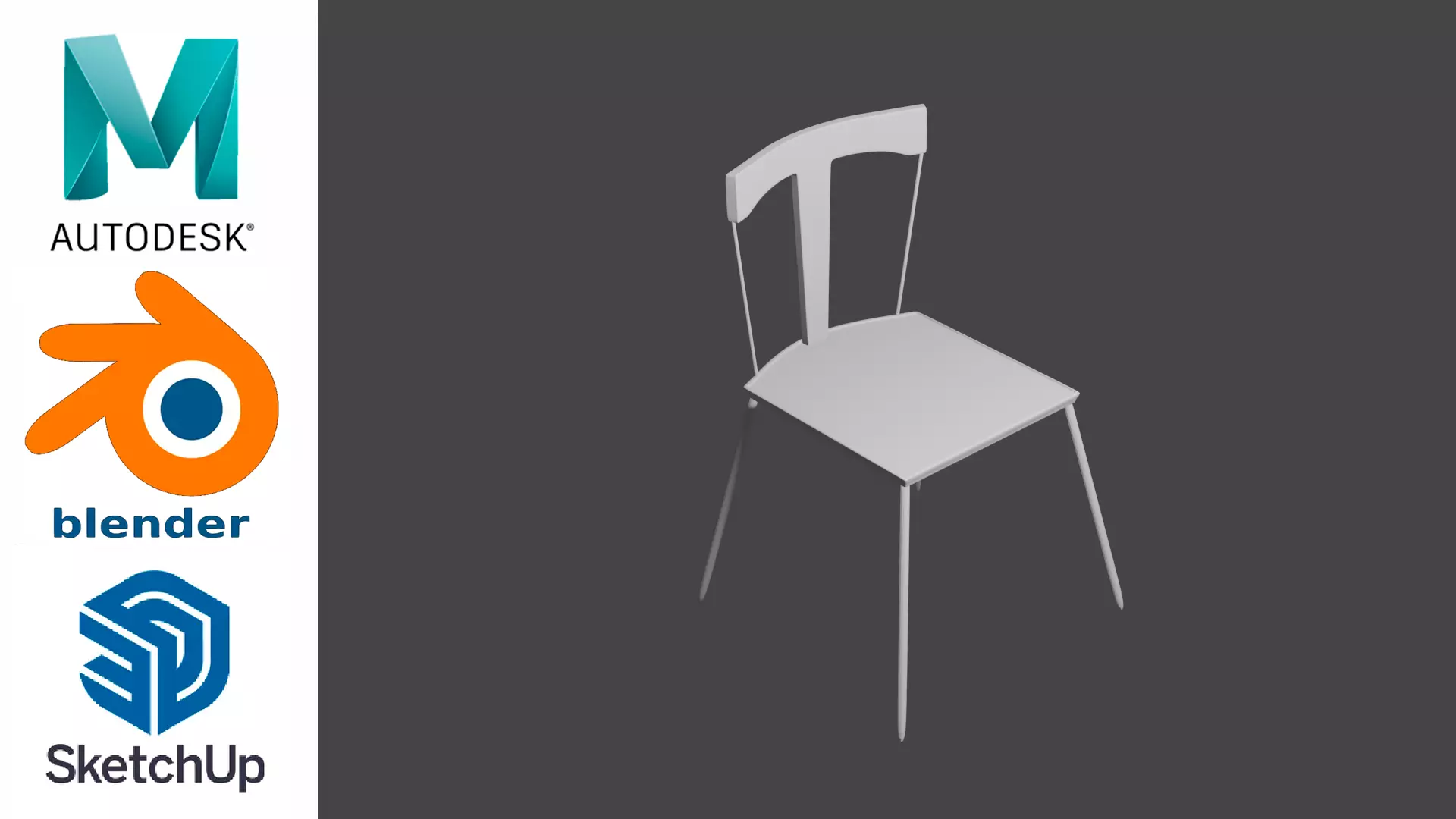 Chair - Silla 3D model_0