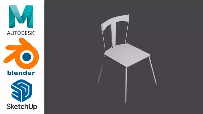 Chair - Silla 3D model