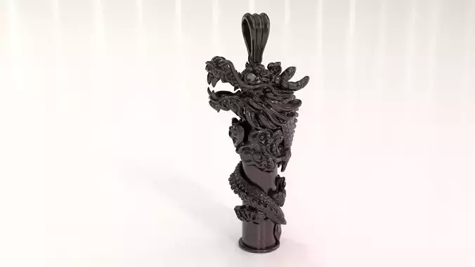 pendant dragon 3D print model
