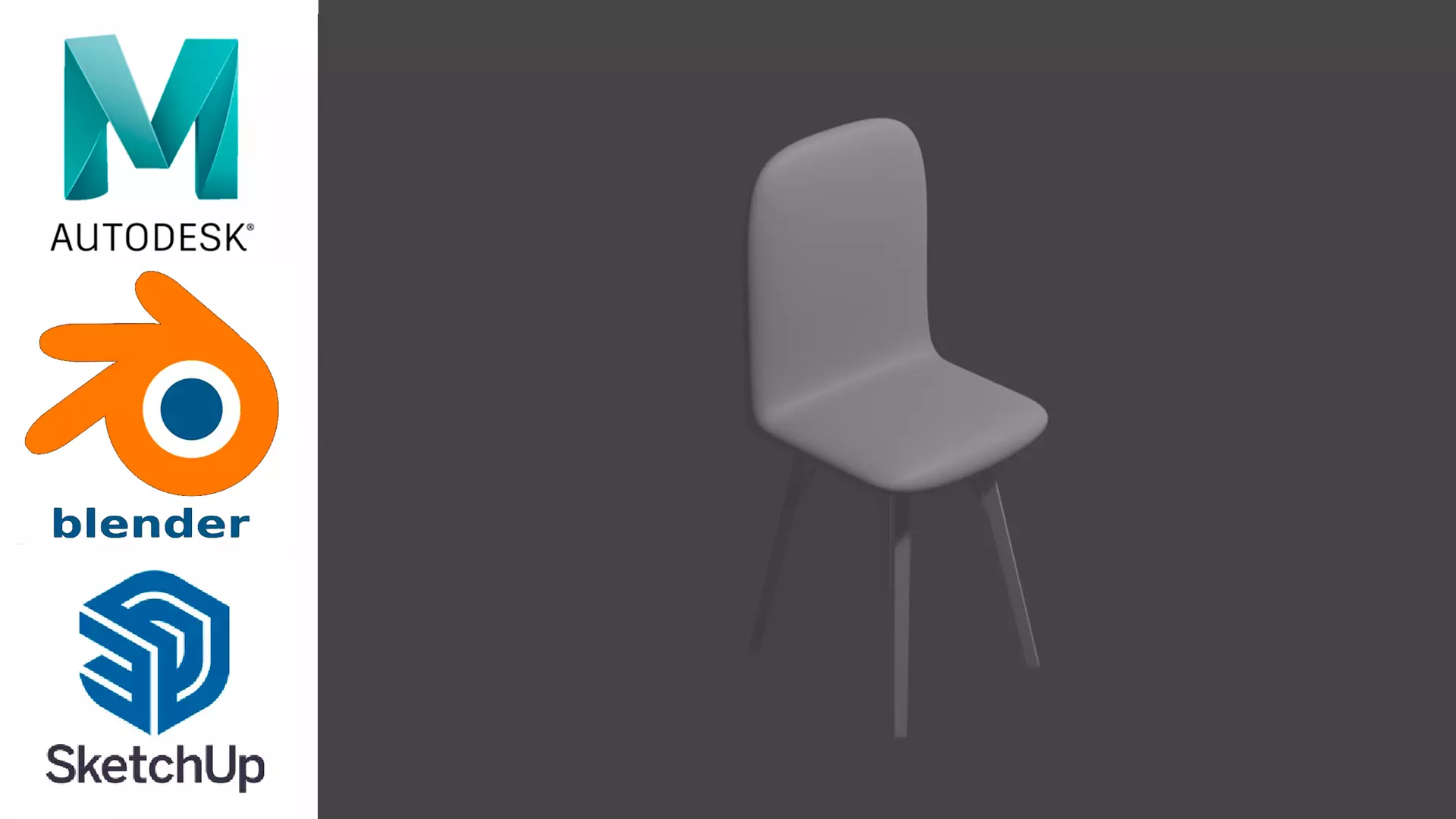 Chair - Silla 3D model_0