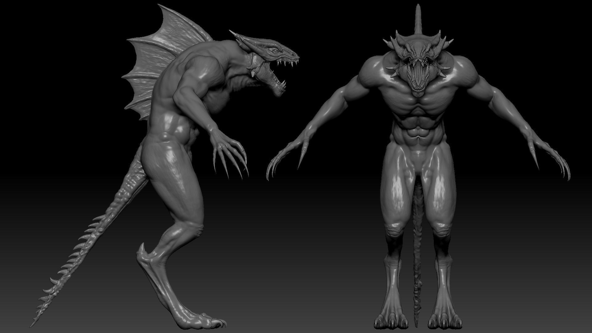 Serpens High Quality Sculpt 3D model 3D model_4