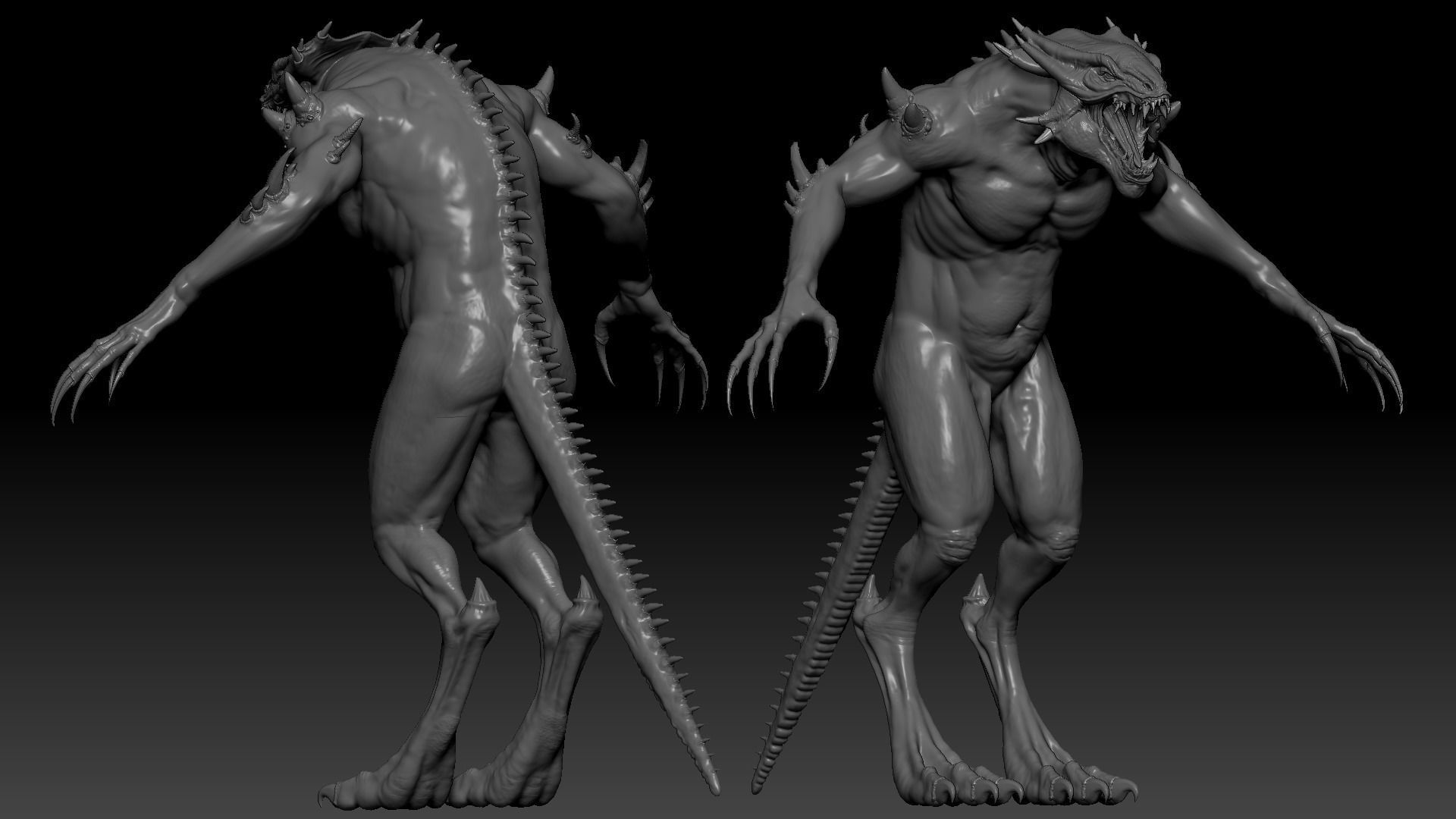 Serpens High Quality Sculpt 3D model 3D model_5