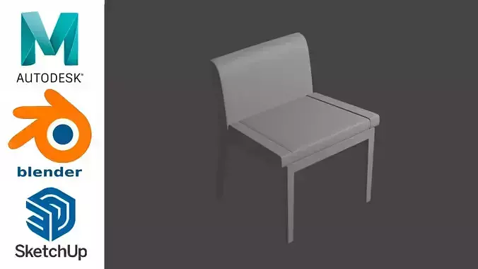 Chair - Silla 3D model