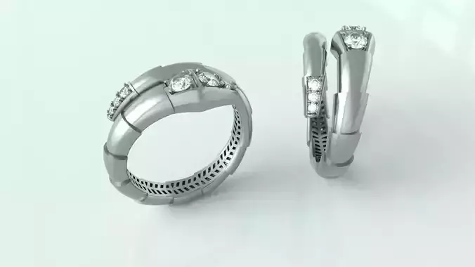 Rings Snack 3D print model