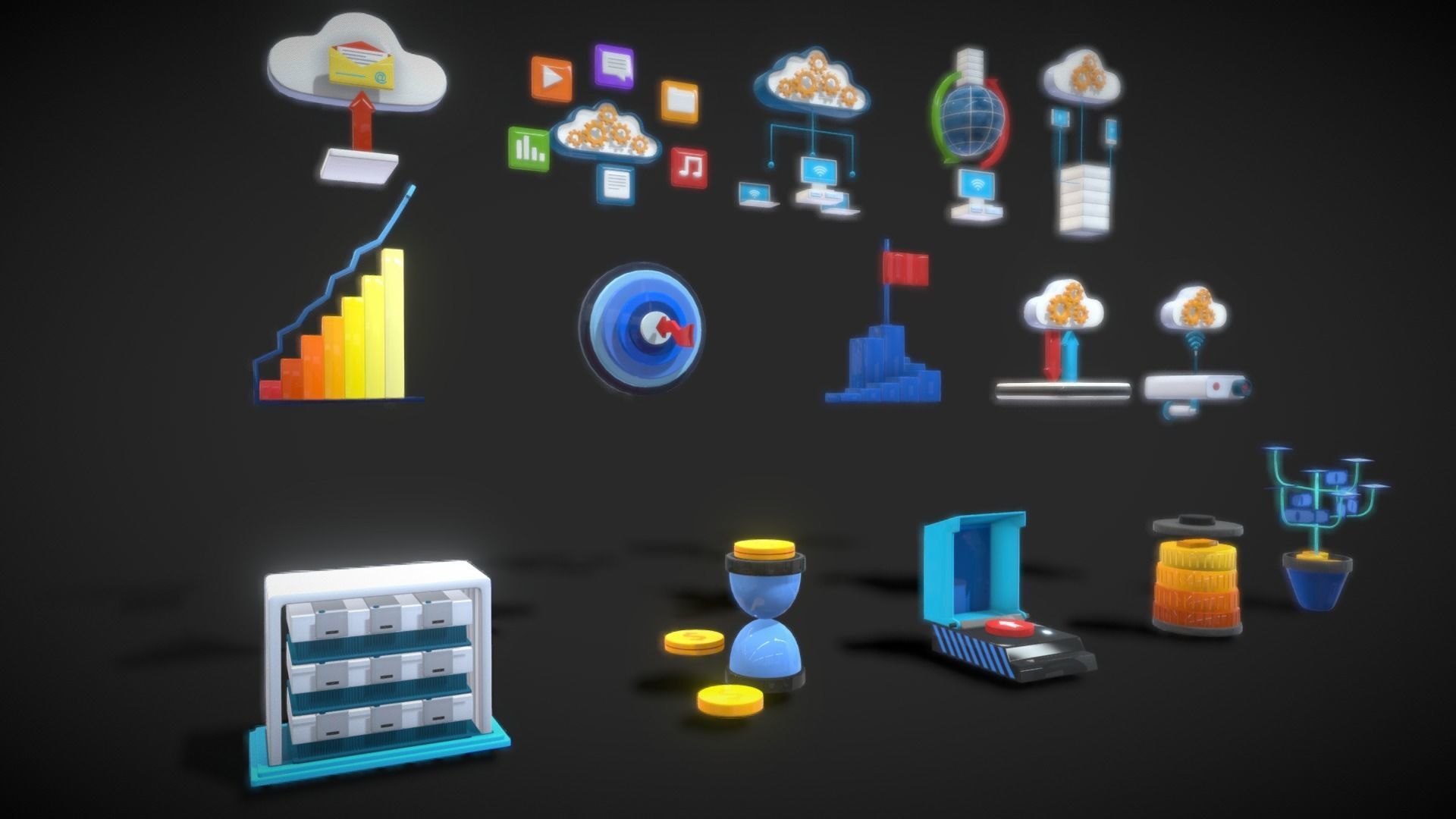 3D Button Collections _18