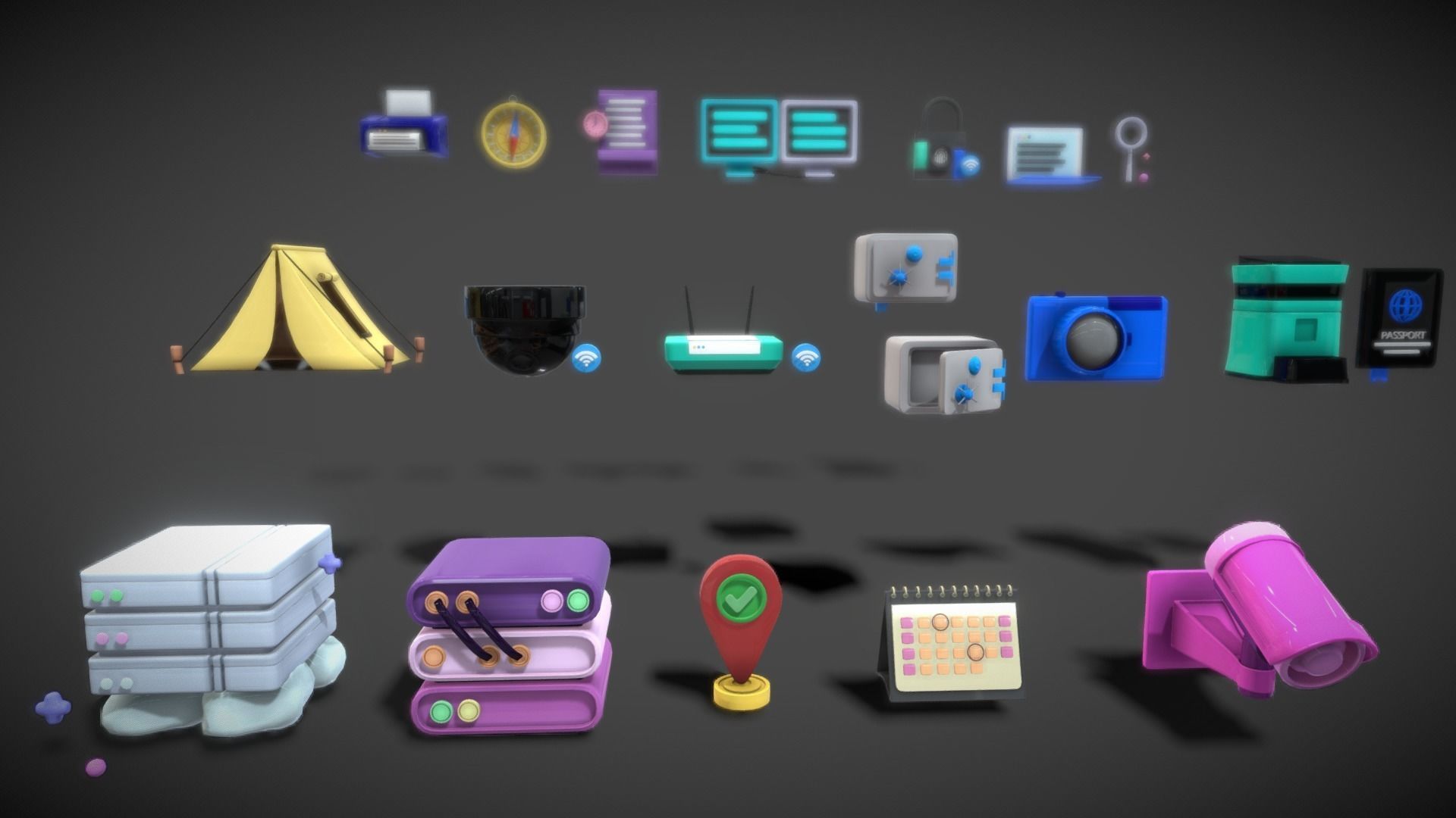 3D Button Collections _55
