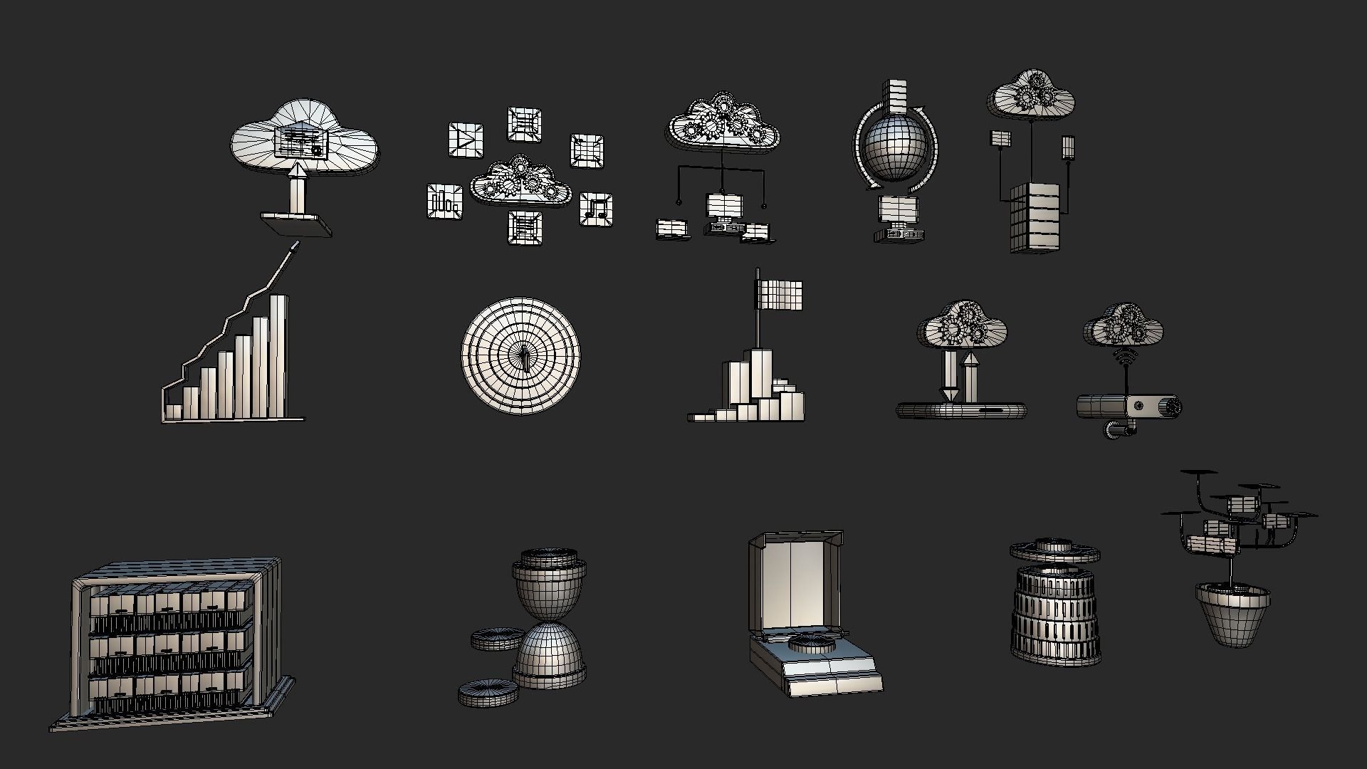 3D Button Collections _20