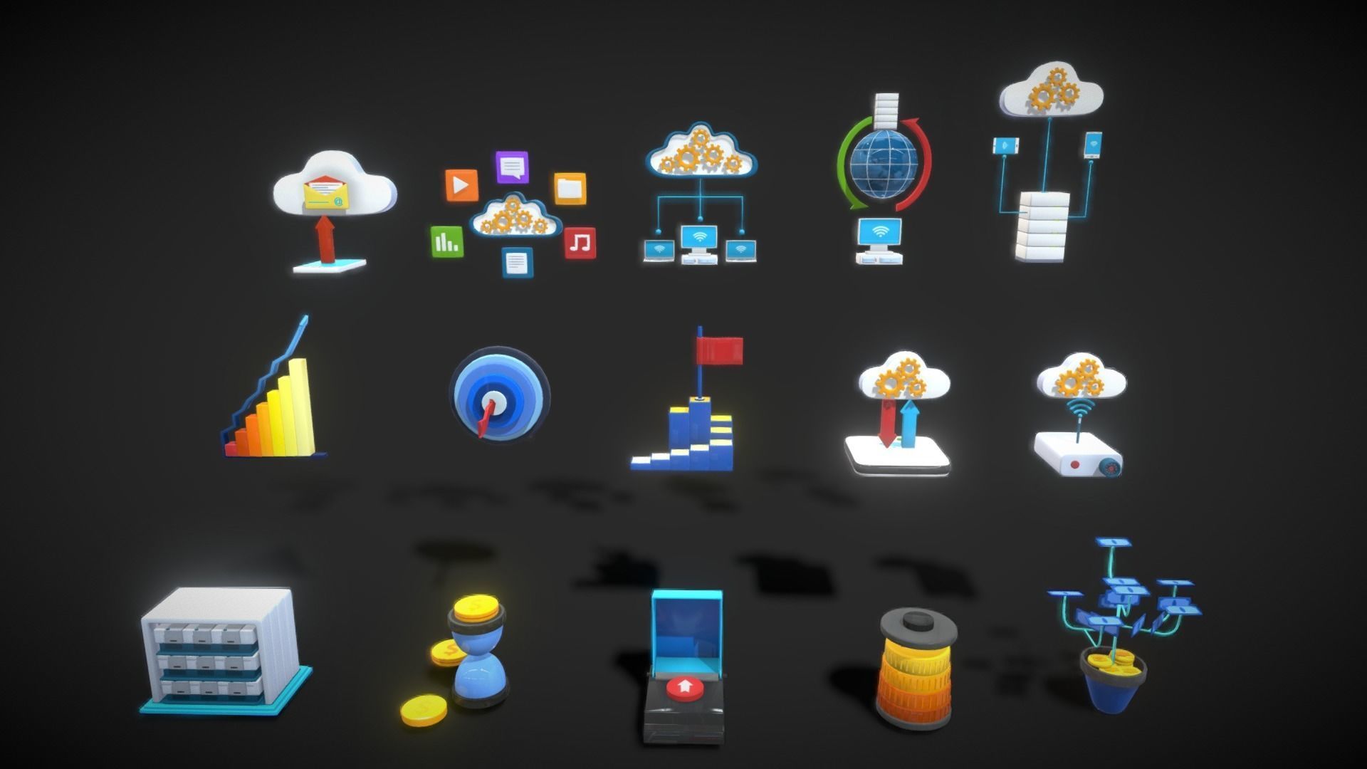 3D Button Collections _26