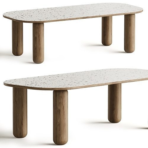 DOLMEN Table By Morelato 3D model