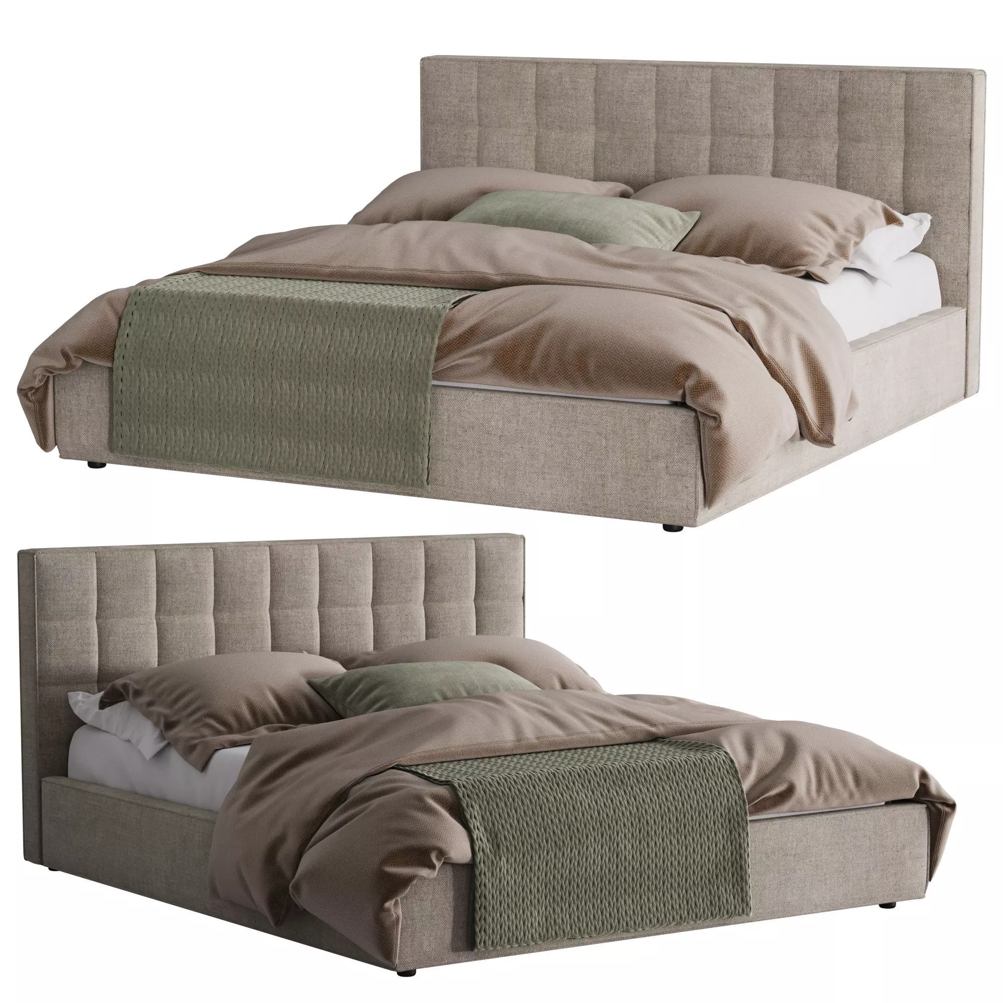 Bed Silvia Sophie Decor 3D model