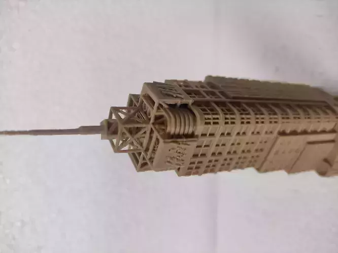 4 Times Square H M Building  3D print model