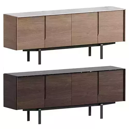 PANAMA Sideboard Wooden sideboard with doors