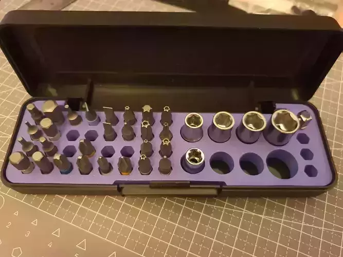 Maglite Case Bit and Socket Holder Insert