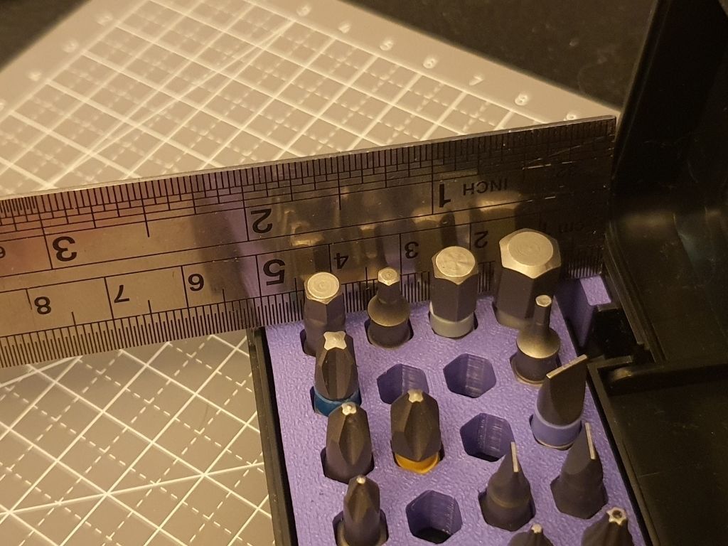 Maglite Case Bit and Socket Holder Insert 3D print model_6