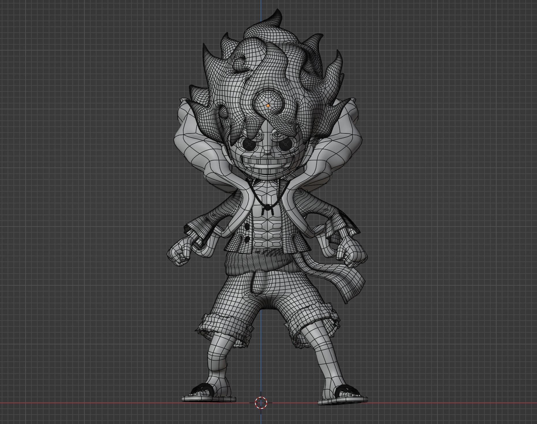 luffy-gear-5-sd-one-piece-3d-model-rigged-cgtrader