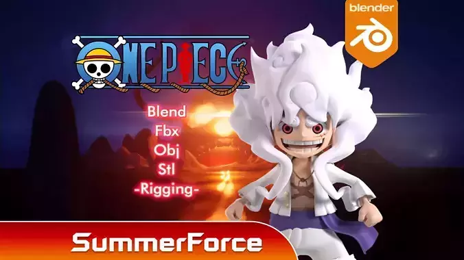 Luffy Gear 5 SD - One Piece