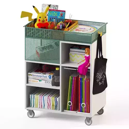 OVNING childrens trolley IKEA 3D model