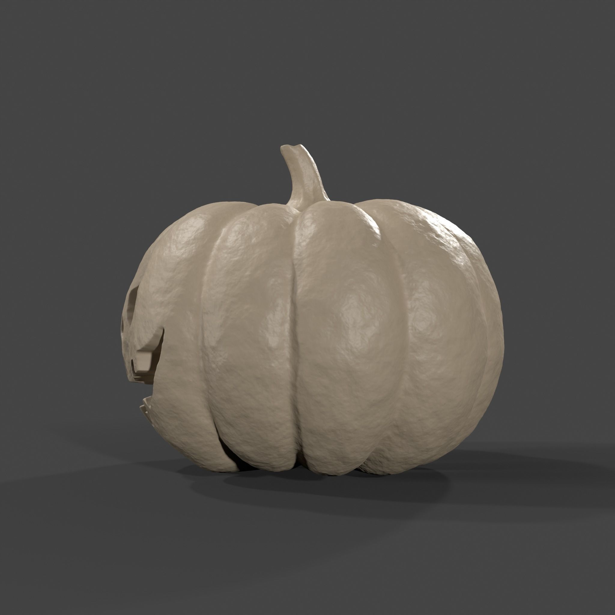 Halloween Pumpkin Jack-O-Lantern Print 3D print model_4