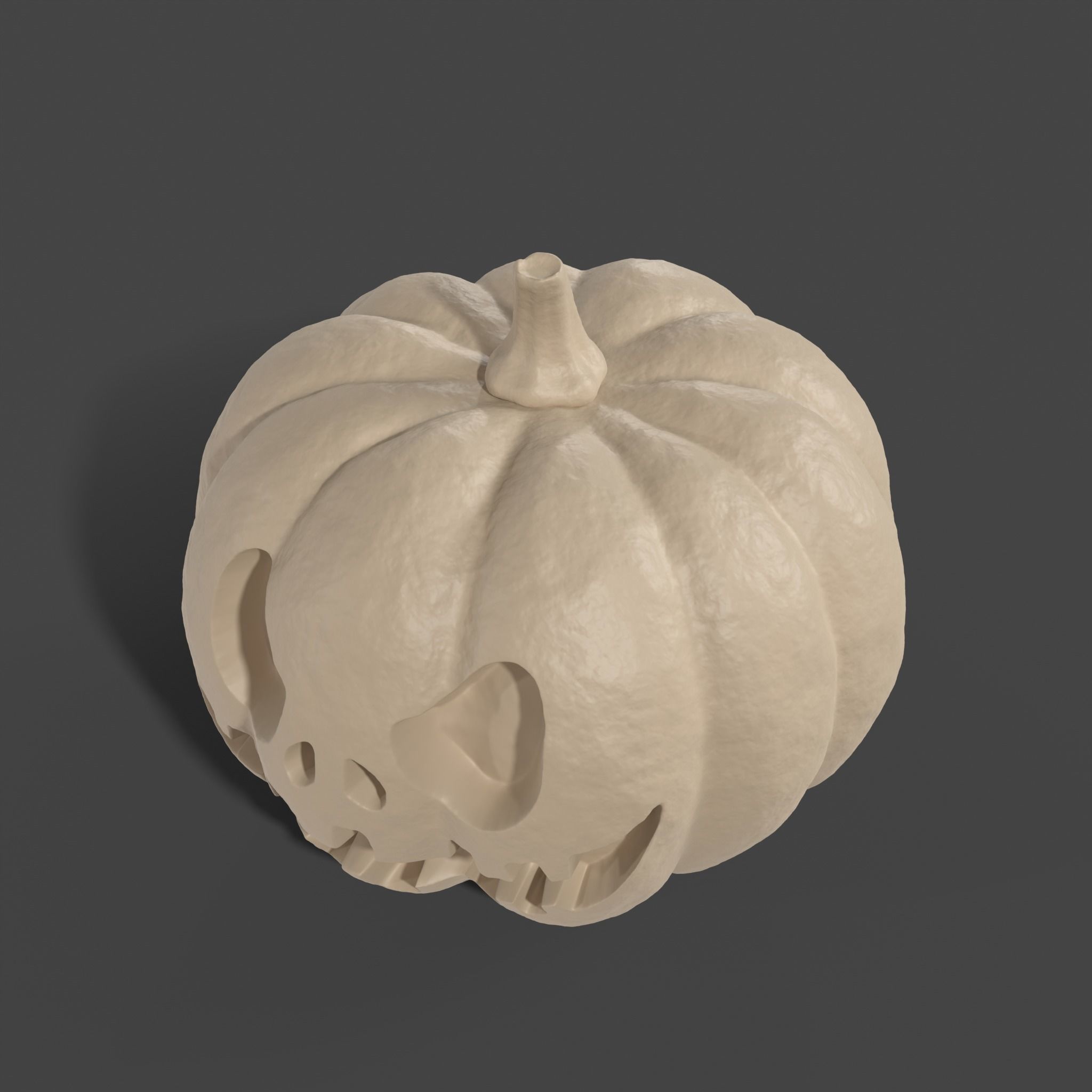 Halloween Pumpkin Jack-O-Lantern Print 3D print model_2
