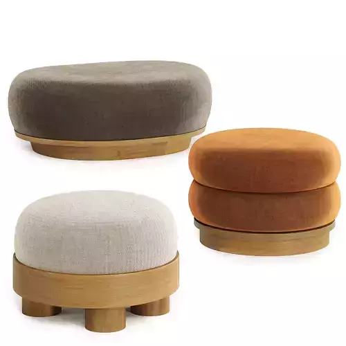 invisible collection pouf 3D model