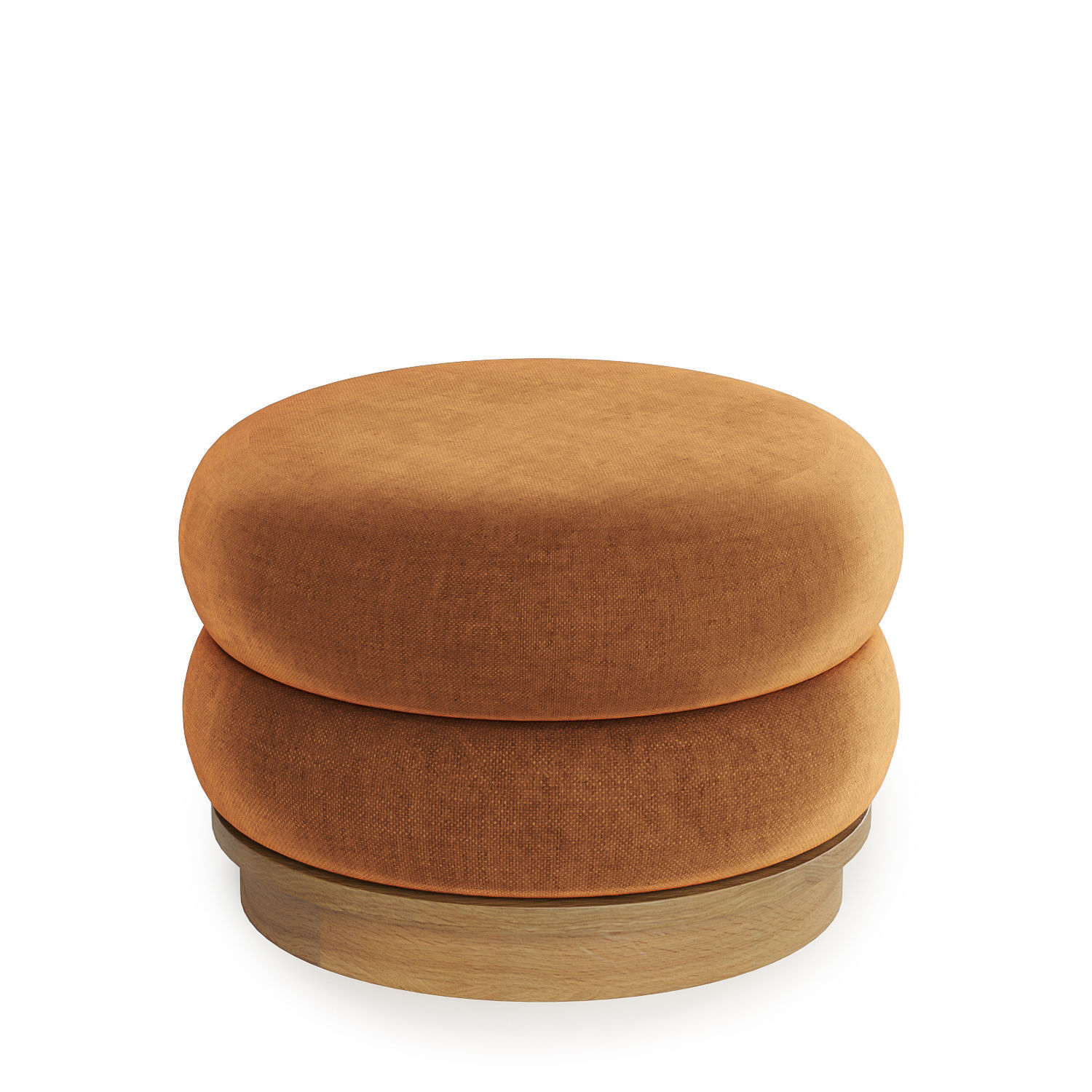 invisible collection pouf 3D model_4