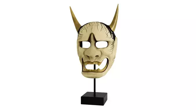 Hannya demon mask