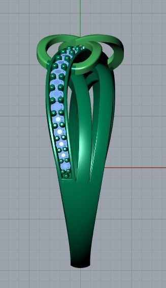 ring jewelry 3D print model_10