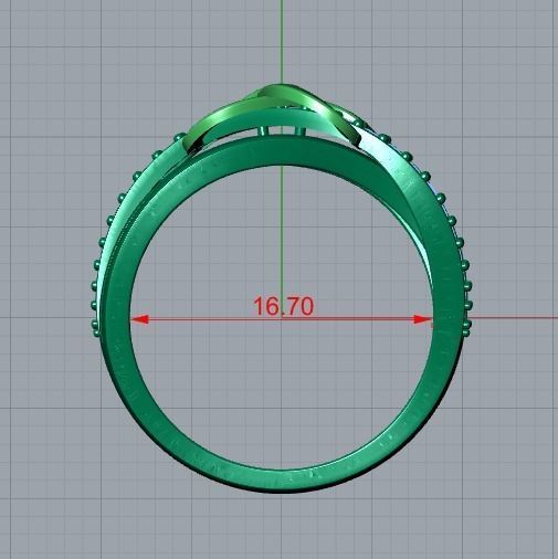 ring jewelry 3D print model_9
