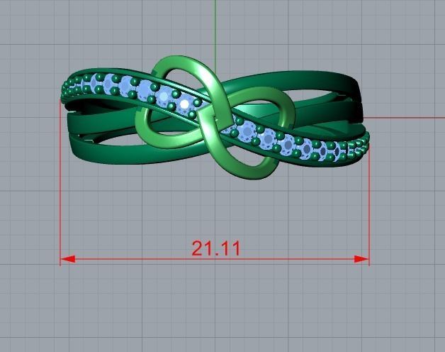 ring jewelry 3D print model_8