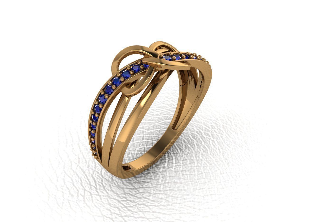 ring jewelry 3D print model_1