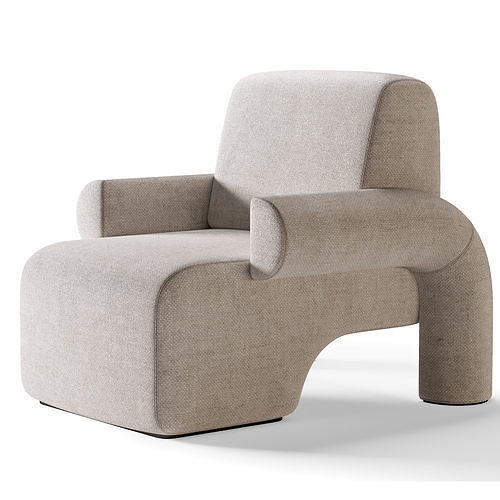 Dune Presidential Suite Sofa Low-poly 3D model