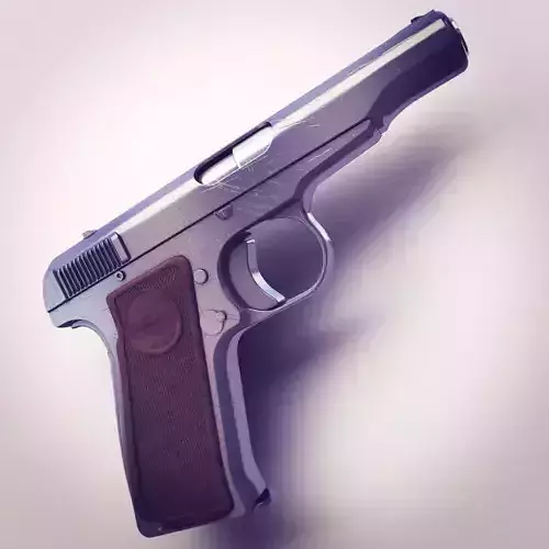 Remington Model 51 Hi-Res 3D model
