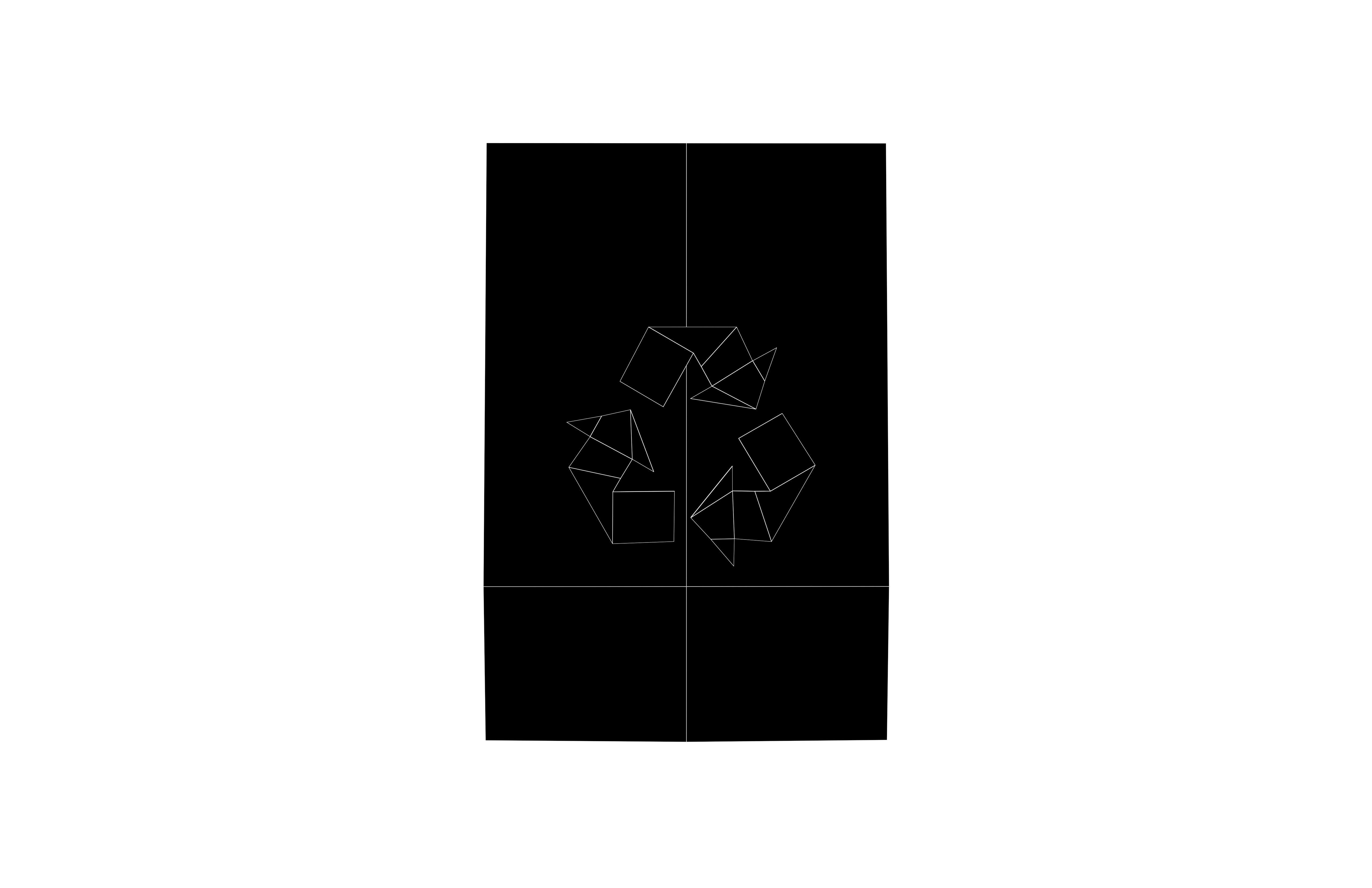 Recycle Paper Bag v1 002 Low-poly 3D model_4