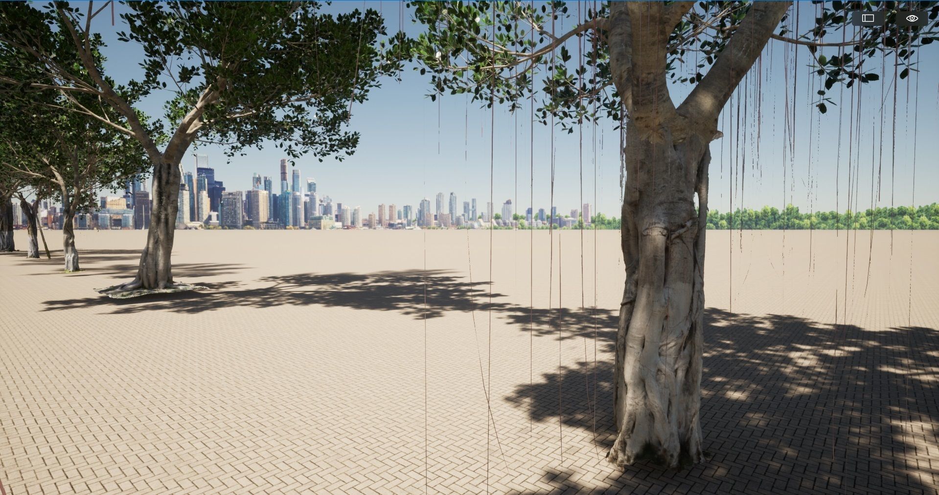 Ficus microcarpa- Malayan Banyan 3D model_4