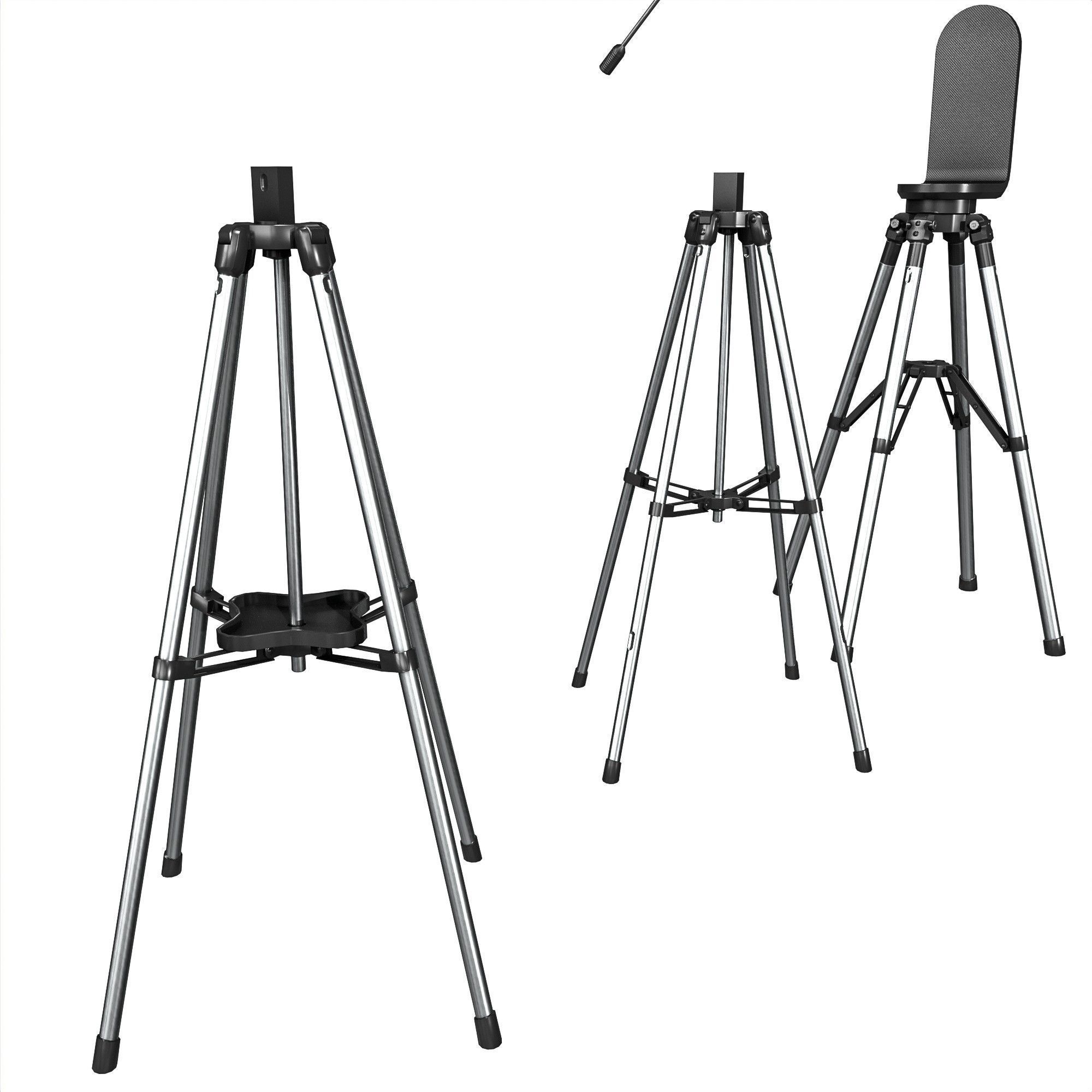 Telescope Pack Low-poly 3D model_6