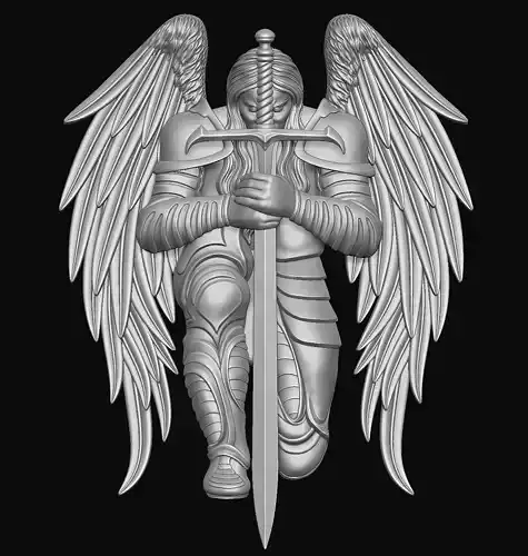 Archangel Michael Pendant 3D print model