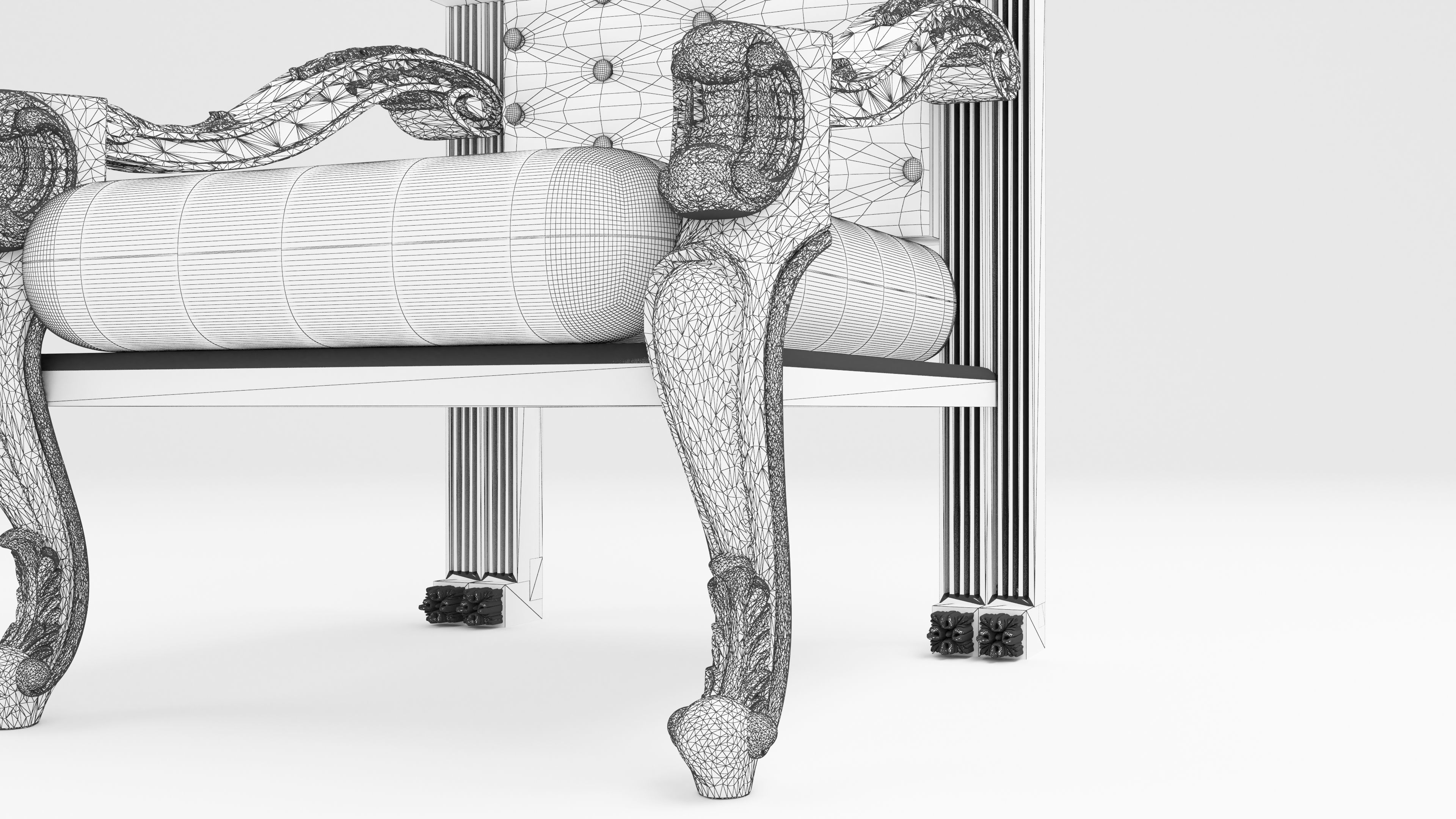 King Throne 4 - 4K 3D model_10